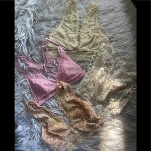 victoria secret bralette bundle